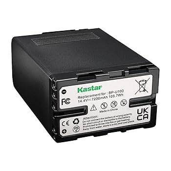 Amazon.com : Kastar BP-U100 Battery 1 Pack and D-Tap Rapid
